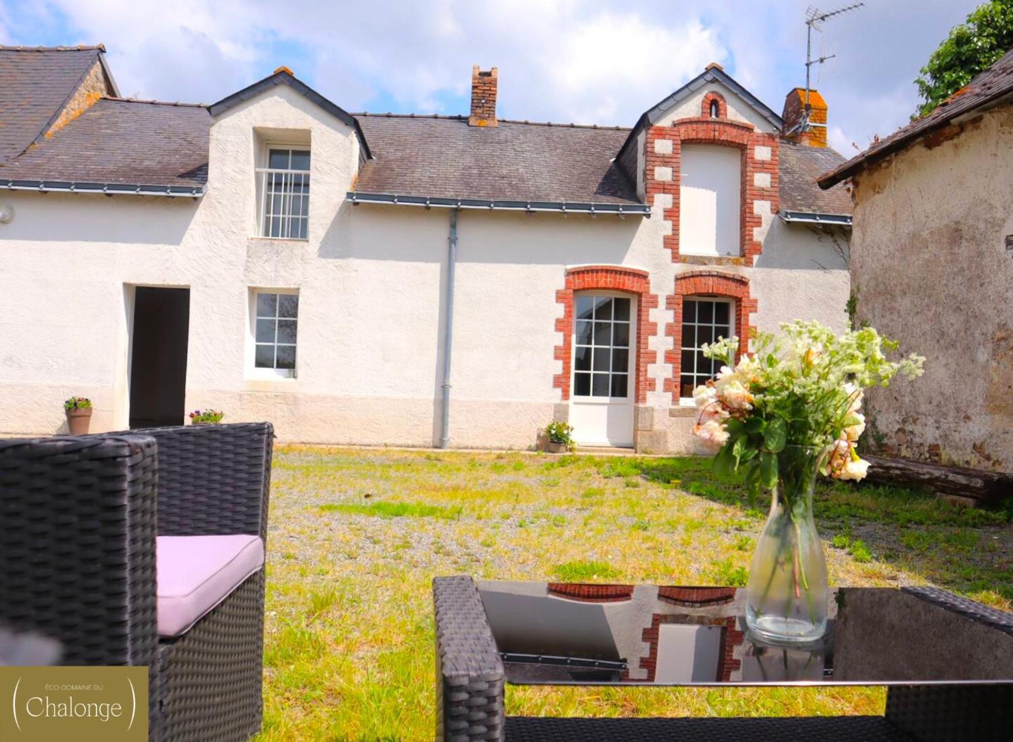 L'Eco-Domaine Du Chalonge Hotel Héric Buitenkant foto