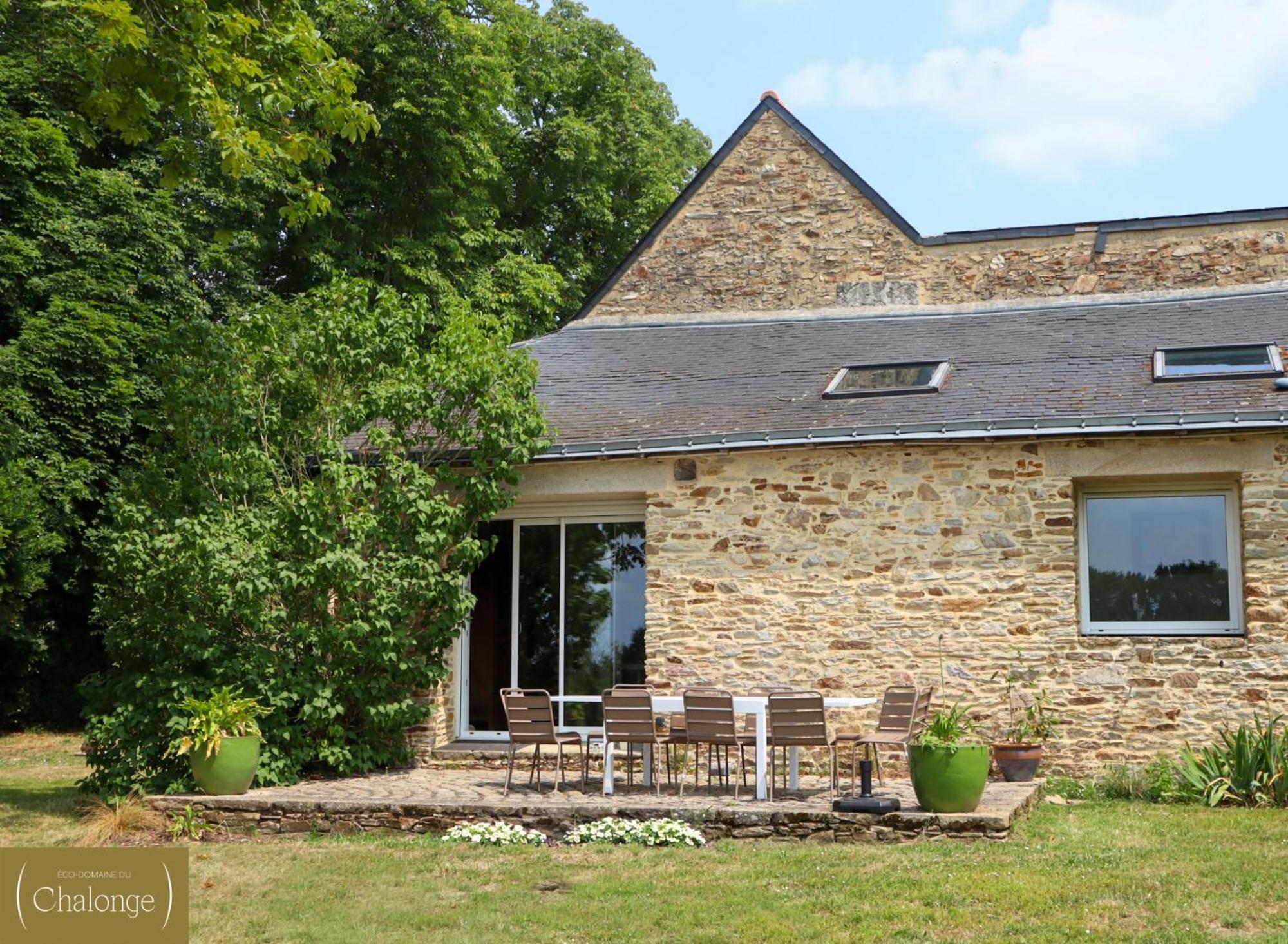 L'Eco-Domaine Du Chalonge Hotel Héric Buitenkant foto