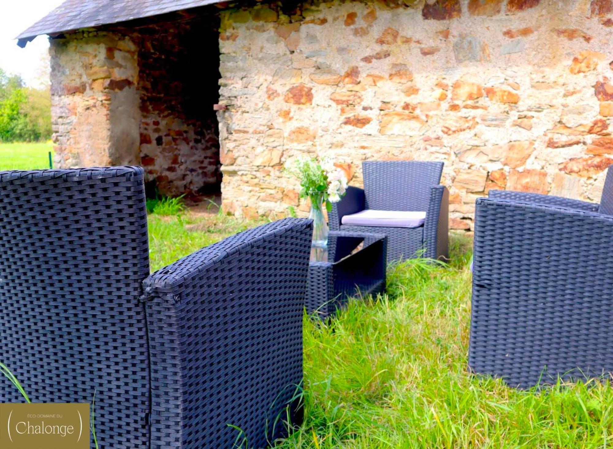 L'Eco-Domaine Du Chalonge Hotel Héric Buitenkant foto