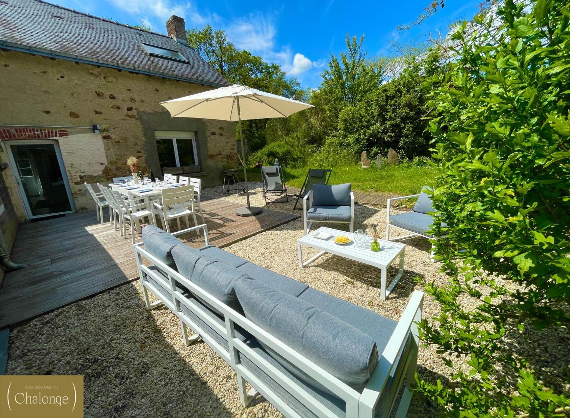 L'Eco-Domaine Du Chalonge Hotel Héric Buitenkant foto