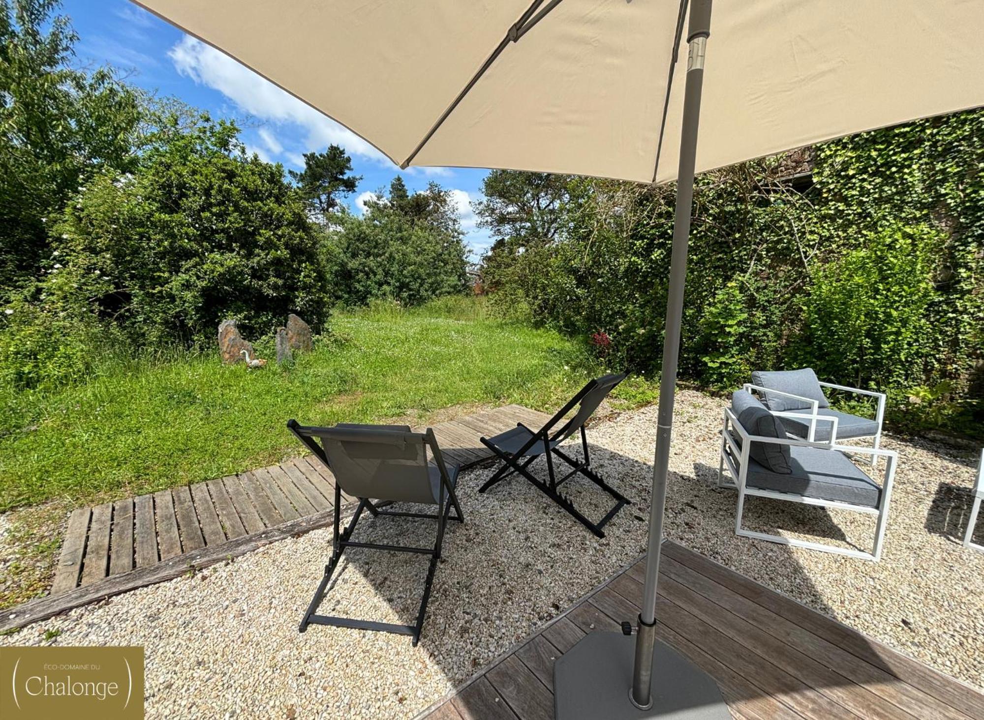 L'Eco-Domaine Du Chalonge Hotel Héric Buitenkant foto